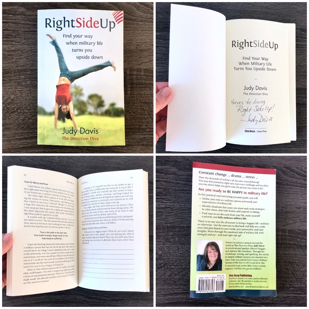 NEW Right Side Up by Judy Davis